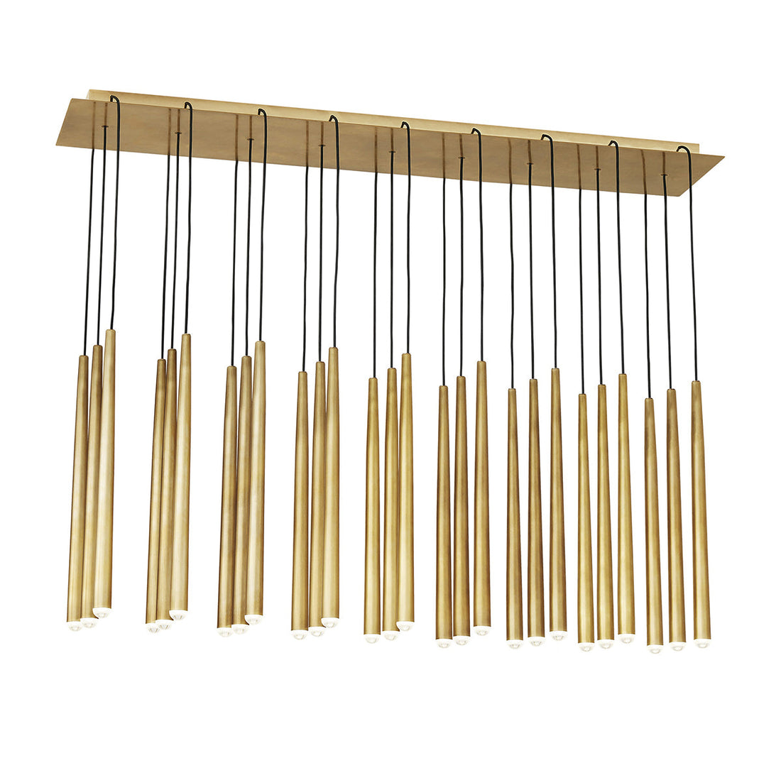 Pyramid Linear Chandelier 48" 27-Light