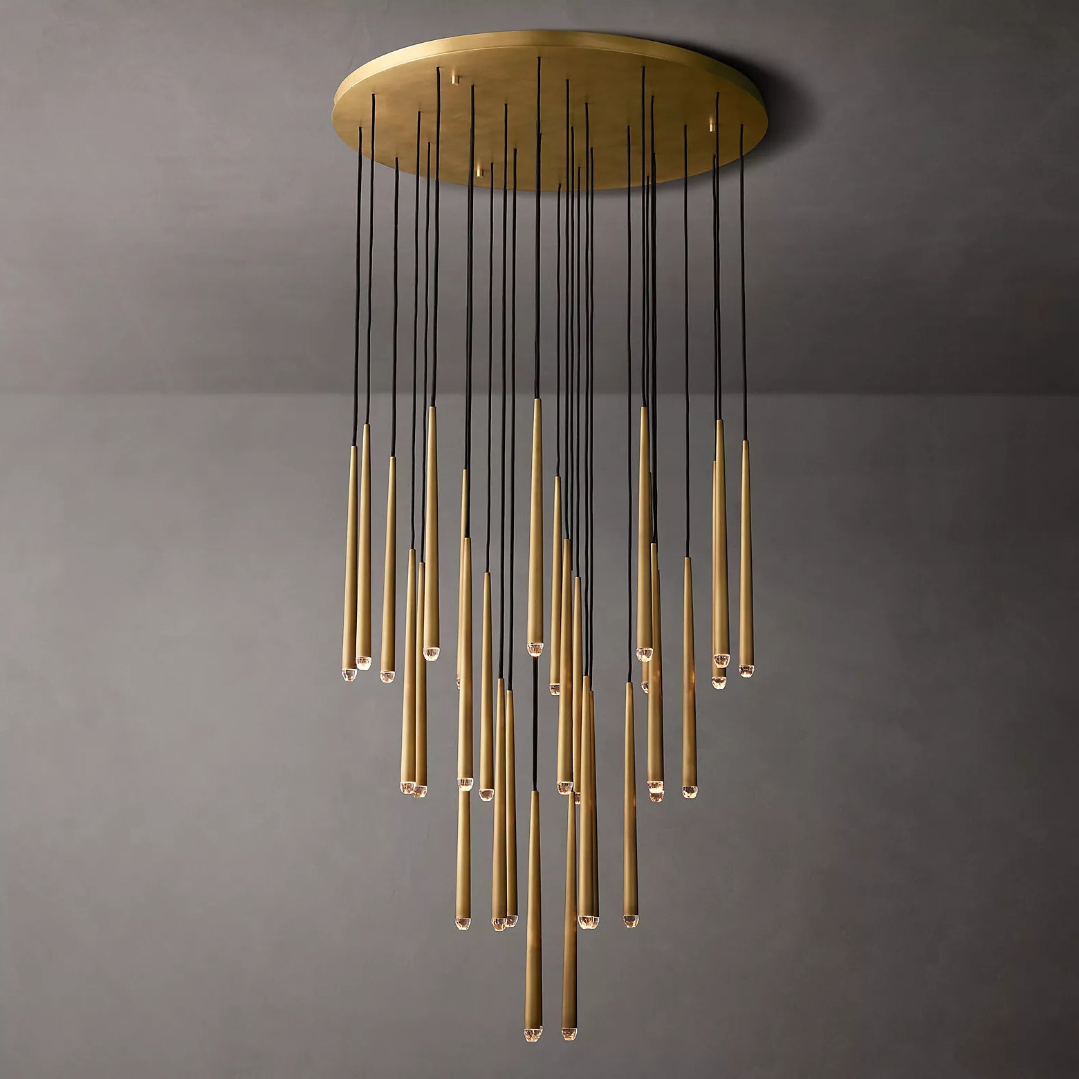 Olivia Aquitain Round Chandelier 48"