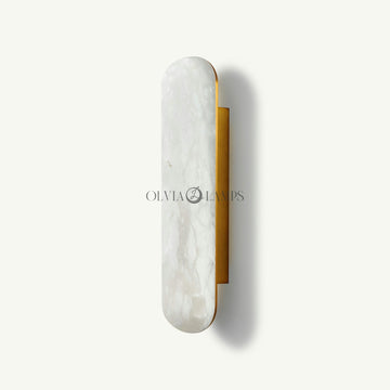 Claire Sconce 39cm Alabaster