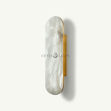 Claire Sconce 42cm Alabaster