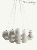 Aspen 19 Chandelier Alabaster