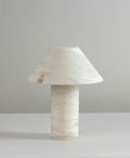 Ella Table Lamp Grand Alabaster