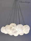 Aspen 19 Chandelier Alabaster