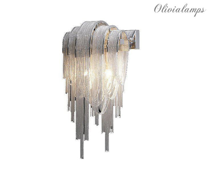 Blushlighting? Luxury Tassel Wall Lamp in Italian Style for Living Room, Bedroom image | luxury lighting | luxury wall lamps