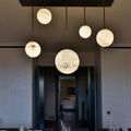 Alabaster Constellation Chandelier, Multi Pendant Light