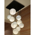 Alabaster Constellation Chandelier, Multi Pendant Light