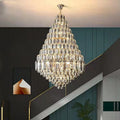 Extra Large D47.2”*H70.9” Luxury Modern Chandeliers For Hotel Lobby Hallway Foyer / Staircase Living Room