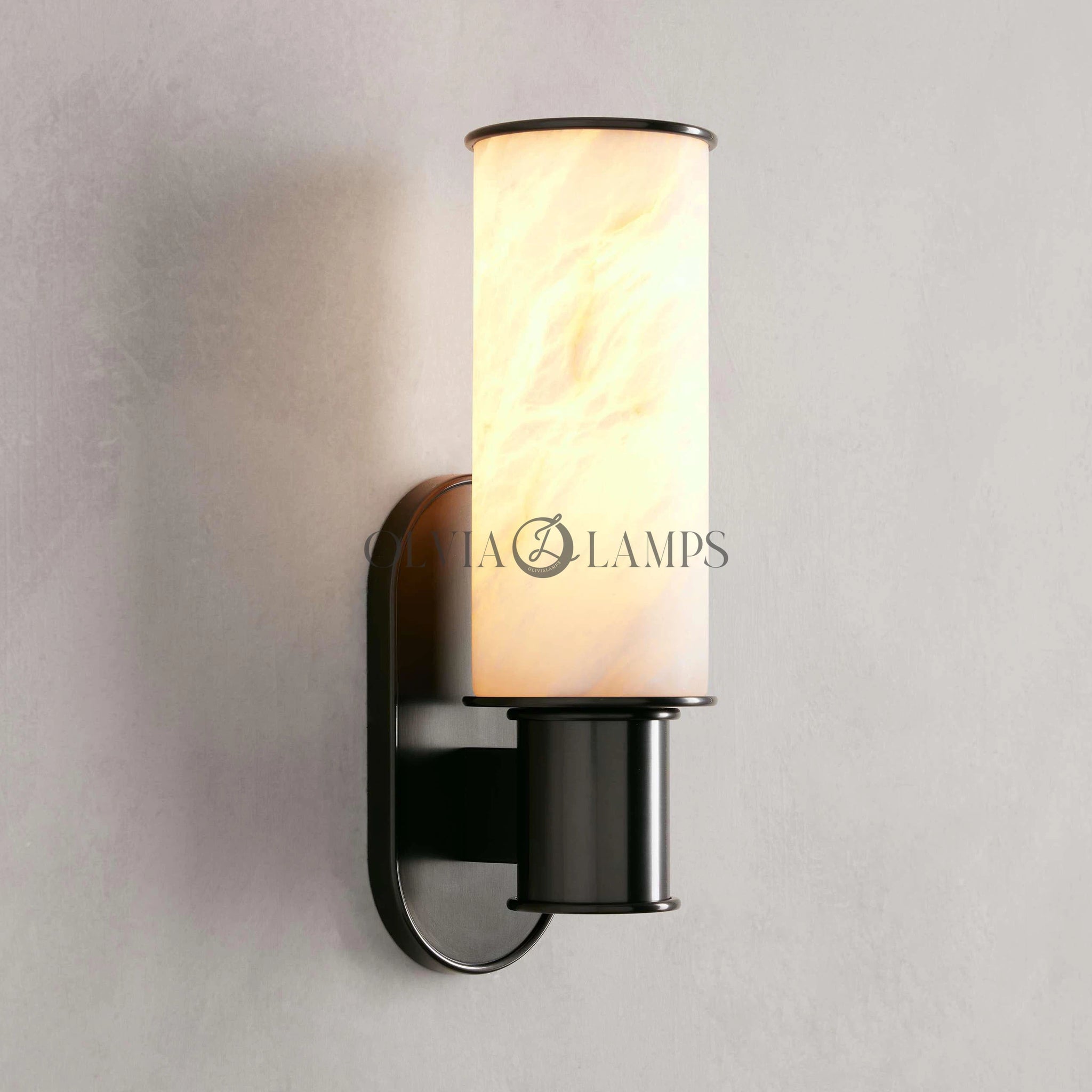 Harlin Wall Sconce in Alabaster