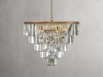 Leyland Tiered Round Chandelier