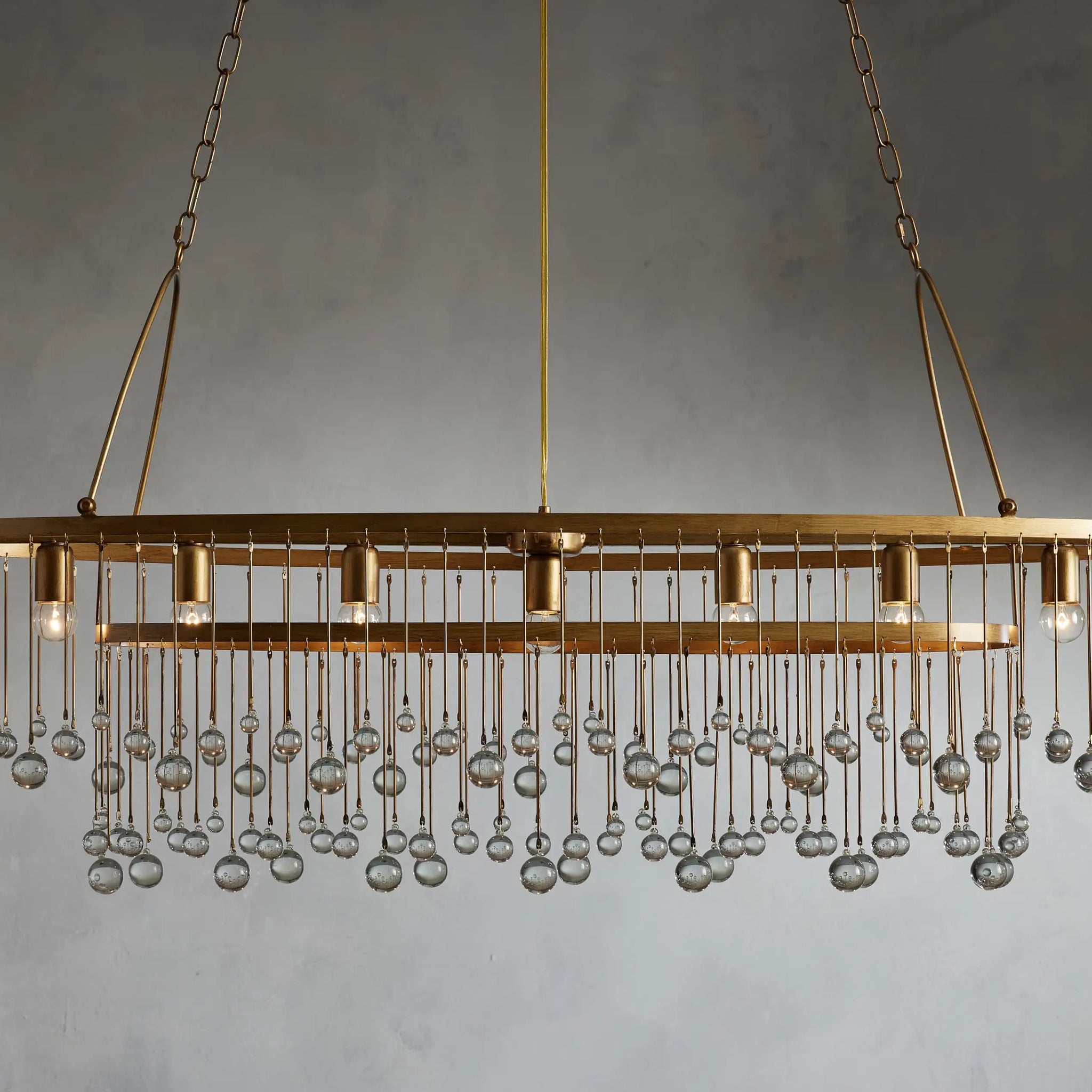 Aubrey Rectangular Chandelier 47''60''