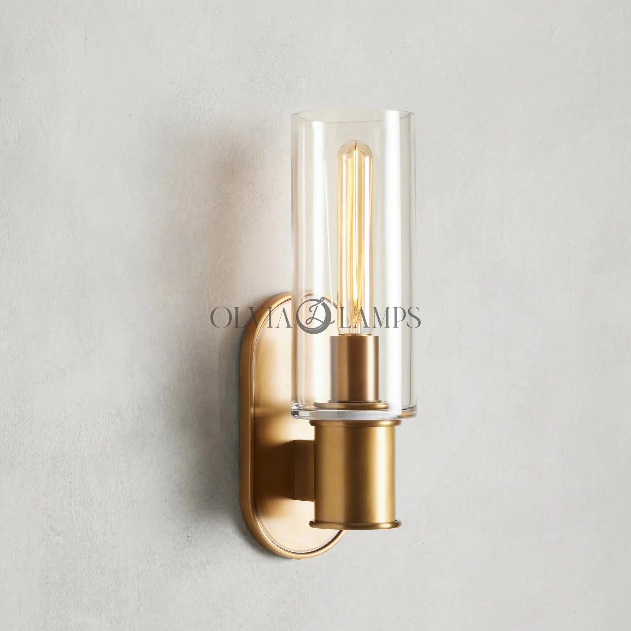 Harlin Wall Sconce in Clear