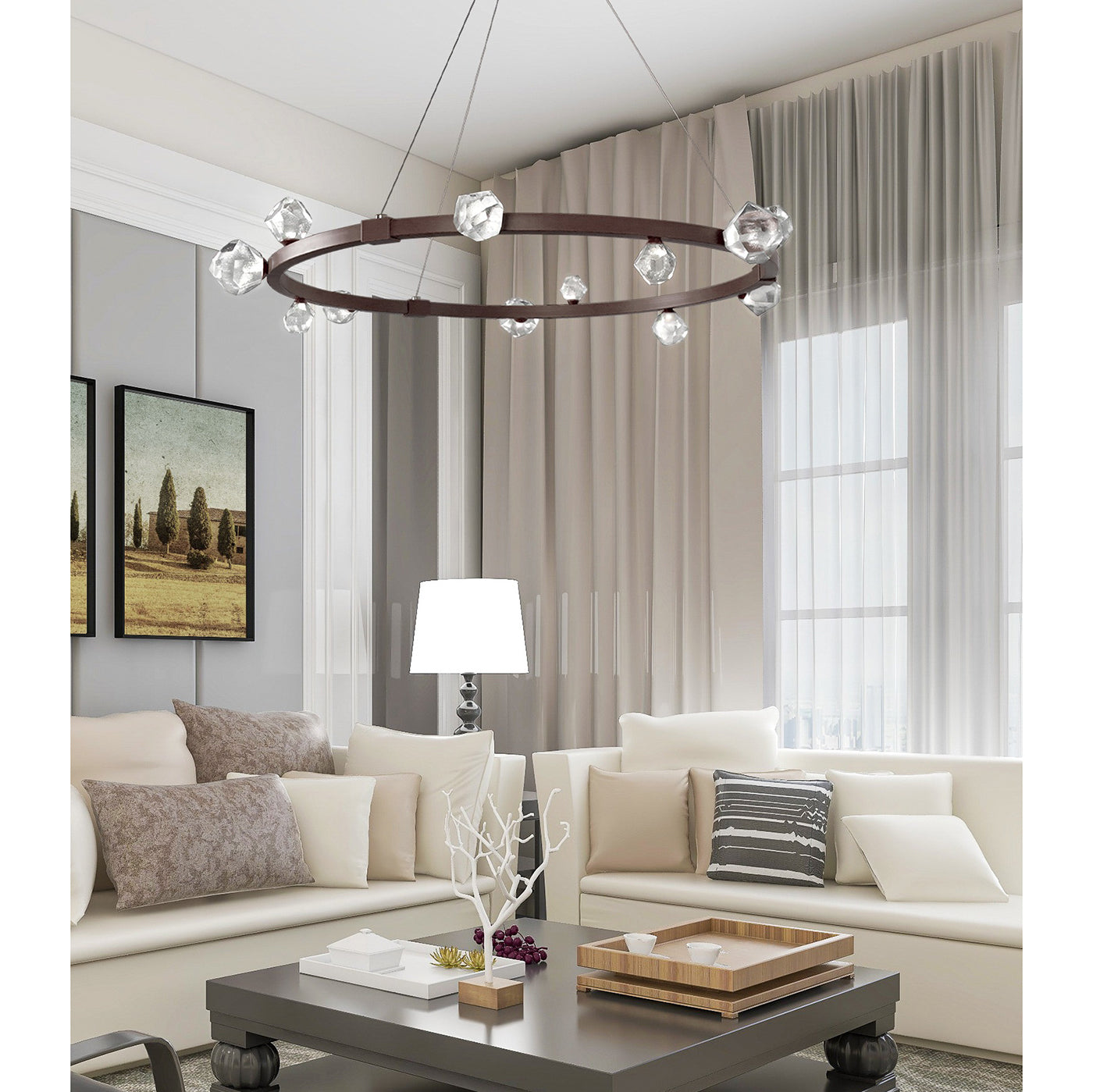 Estelle Ring Chandelier