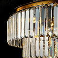 2022 New Style Round Crystal Chandelier Modern Gold Ceiling Light Fixture For Living/ Bedroom