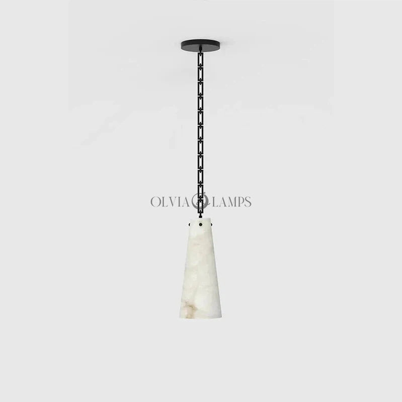 Theseus Alabaster Marble Modern Pendant Light