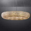 Halo Crystal Round LED Chandelier 32