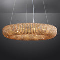 Halo Crystal Round LED Chandelier 32