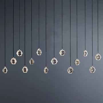 Olivia Eclatant Linear Chandelier W 72''