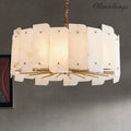 Marble Lorry Round Chandelier 20