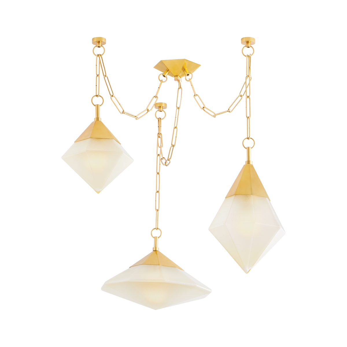 Olivia Angelique Clear Functional Design Chandelier