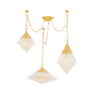 Olivia Angelique Clear Functional Design Chandelier