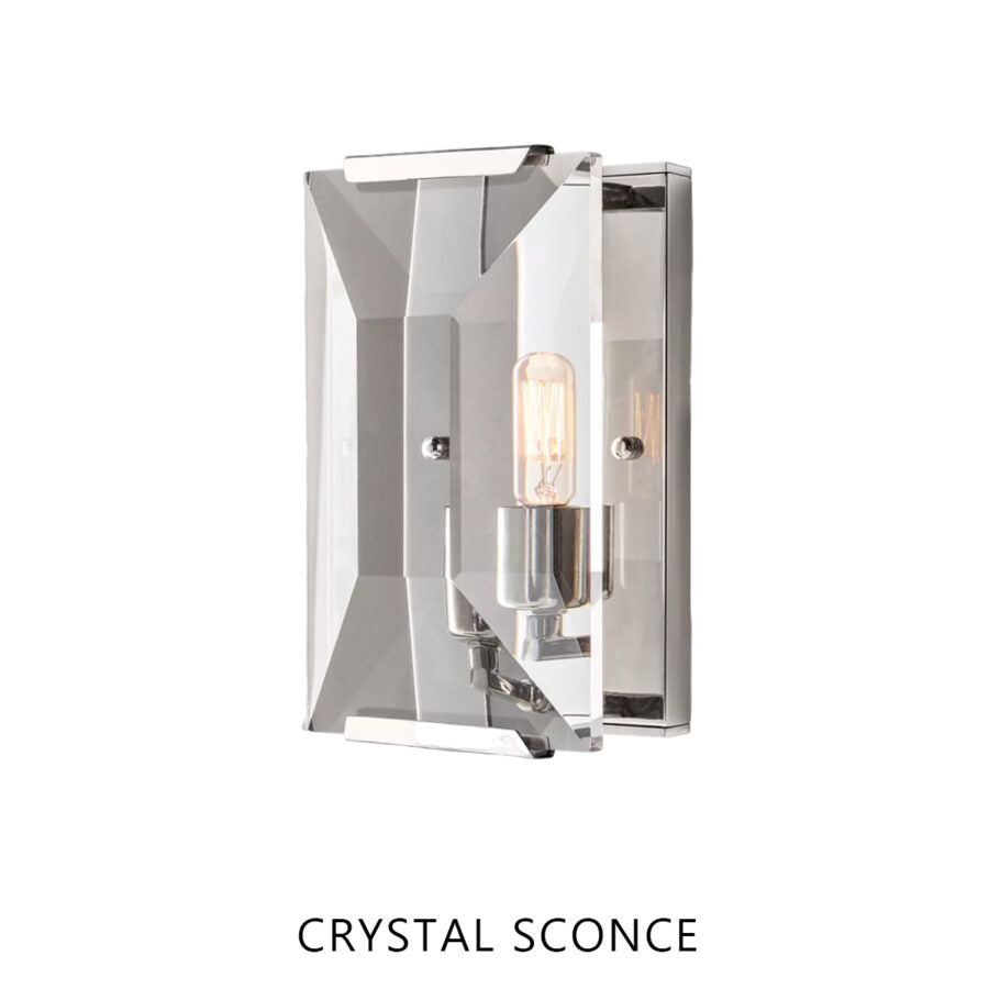 Harlew Crystal Wall Sconce