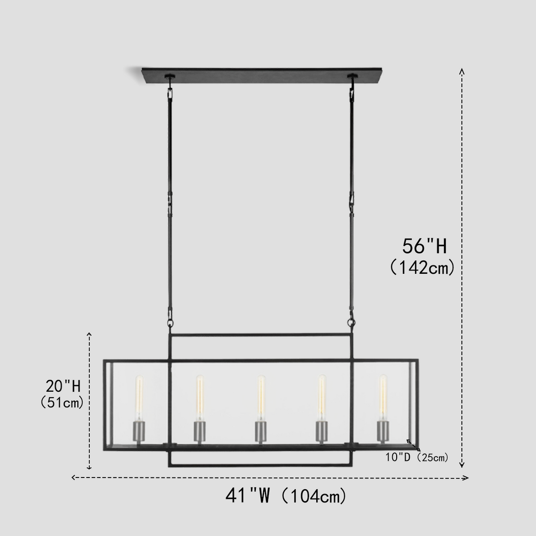 Glory Linear Chandelier