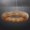 Halo Crystal Round LED Chandelier 32