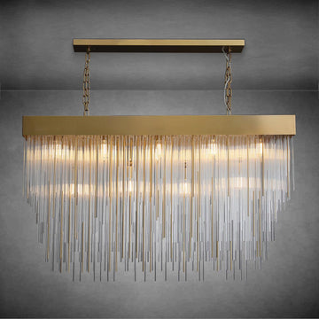 Casa Rectangular Chandelier 54"