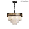 Marble Lorry Multi-layer Classic Chandelier