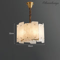 Marble Lorry Round Chandelier 20