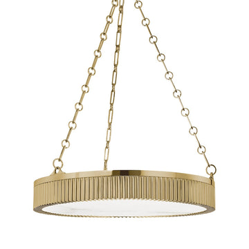 Olivia Hudson Valley Brass Round Chandelier(30%)