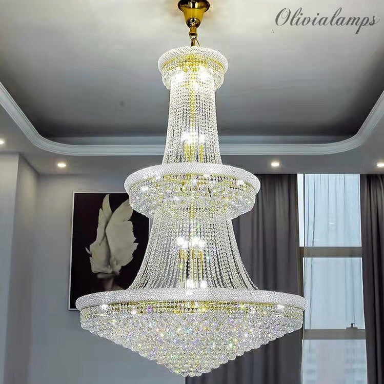 contemporary large chandeliers