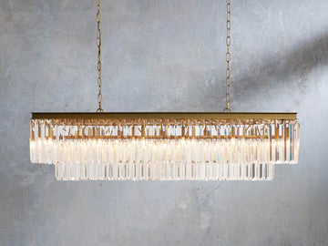 Olivia Leyland Tiered Rectangular Chandelier