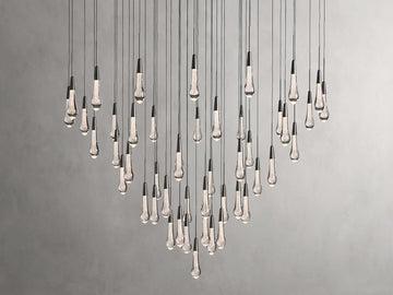 Olivia Soltaire 58" Round Chandelier