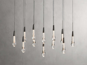 Olivia Soltaire 37" Linear Chandelier