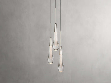 Olivia Soltaire 3-Light Pendant