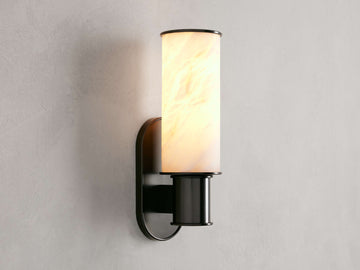 Olivia Harlin Wall Sconce in Alabaster