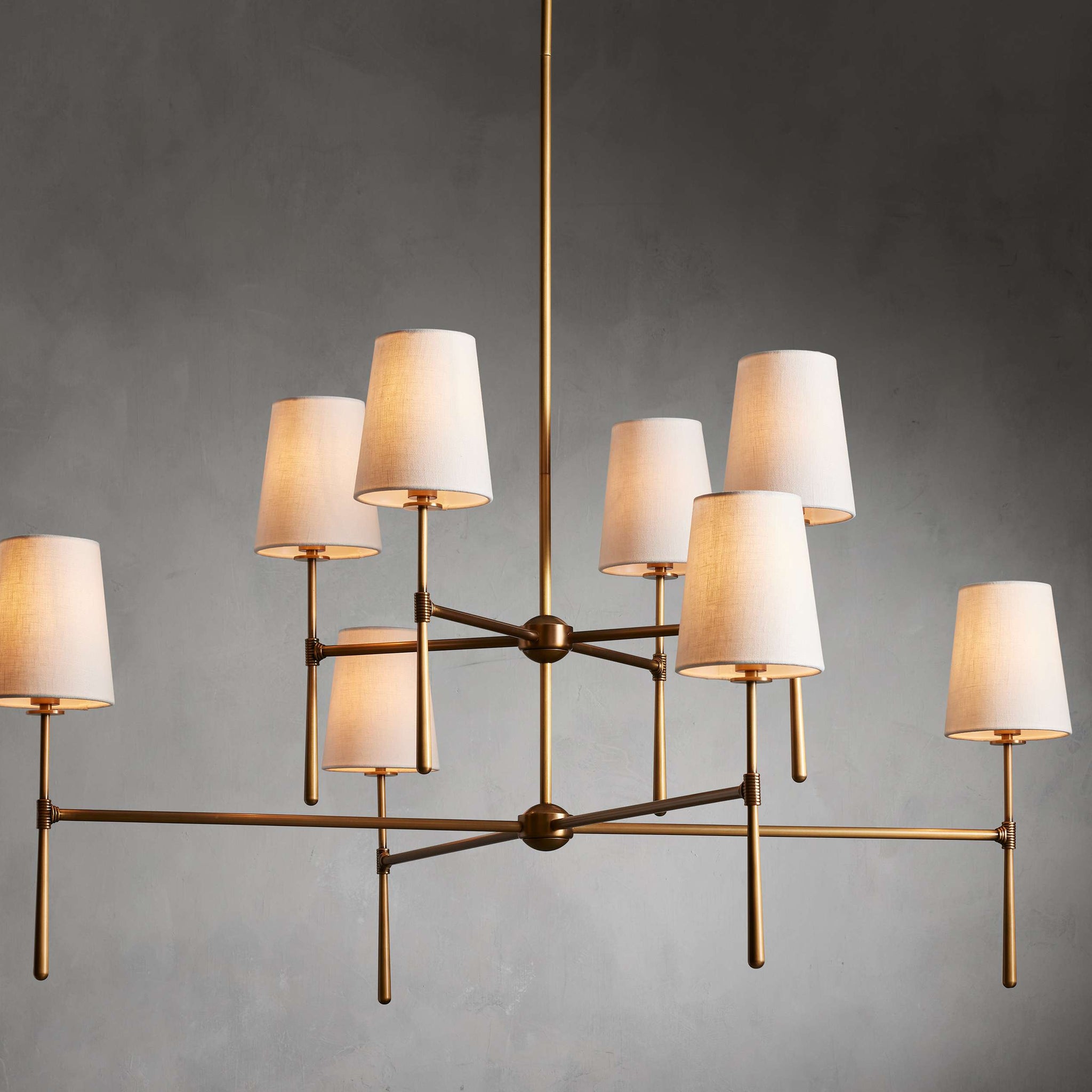 Rhodes 2-Tier Round Chandelier