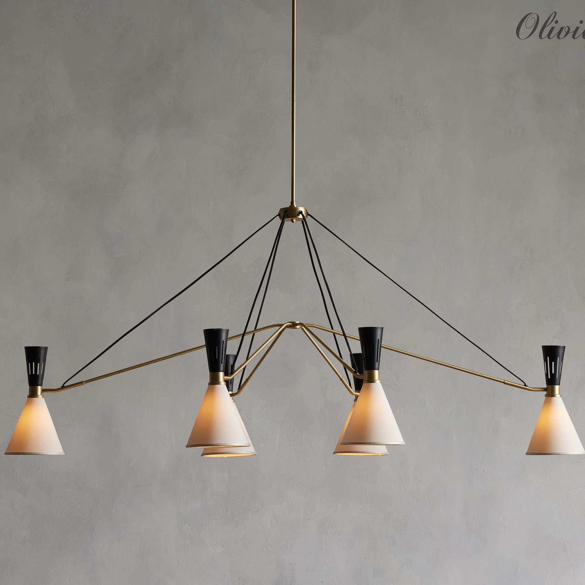 Ramsey 6-Light Linear Chandelier