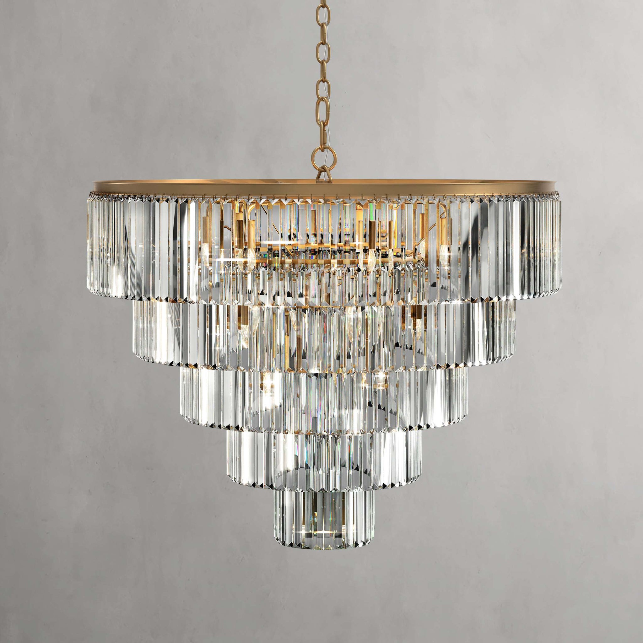 Olivia Leyland Tiered Round Chandelier