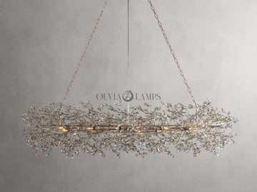 Fiore Oval Chandelier 62''74''