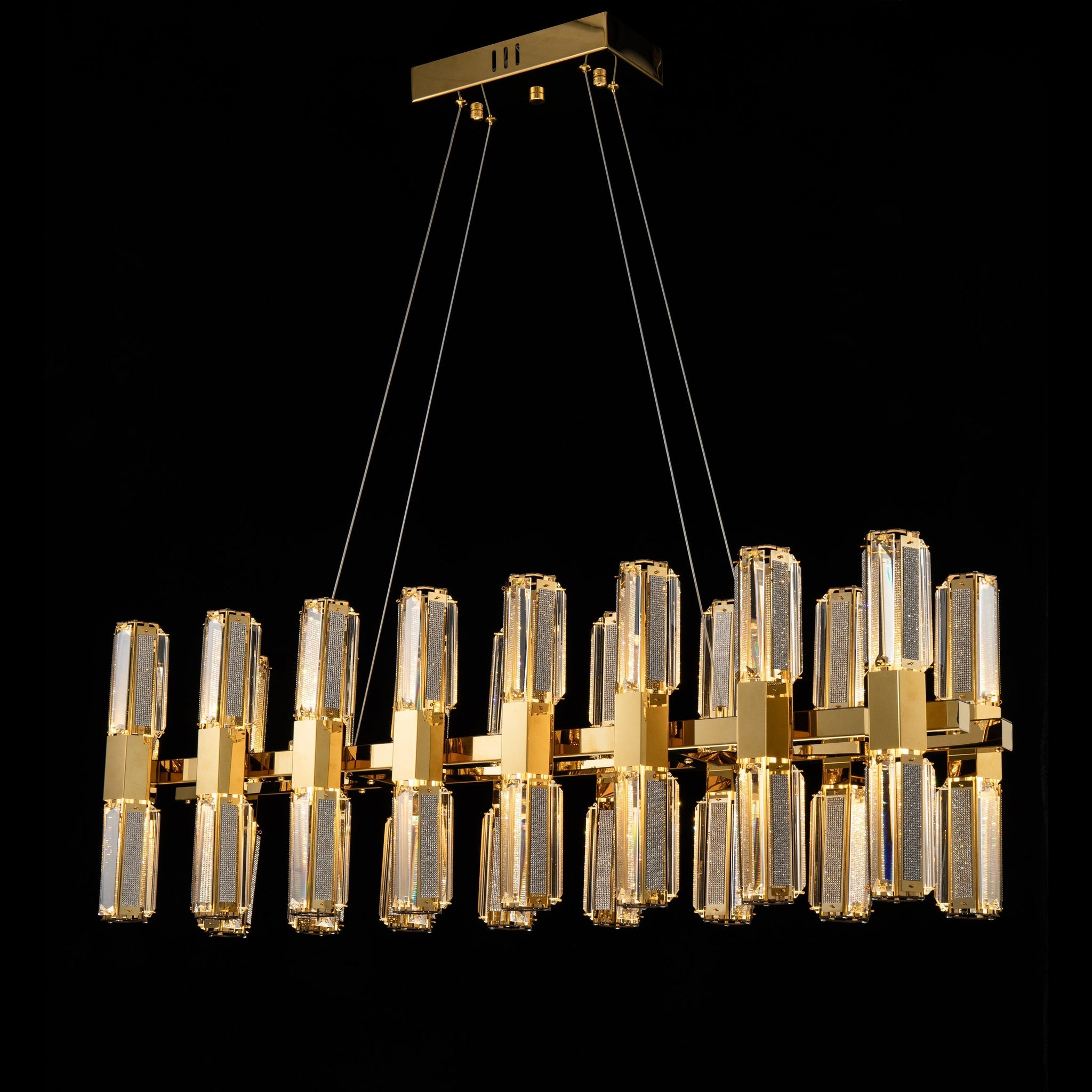 Olivia Rectangle Chandelier