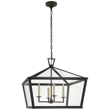 Olivia Darlana Medium Wide Hanging Lantern