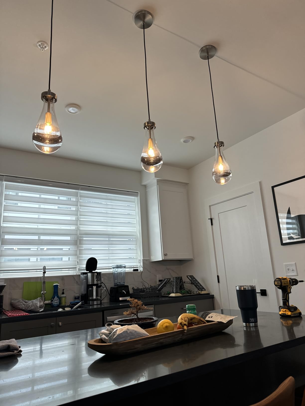 Raindrop Modern Pendant Lighting (Cord), Kitchen Island Pendant Lighting