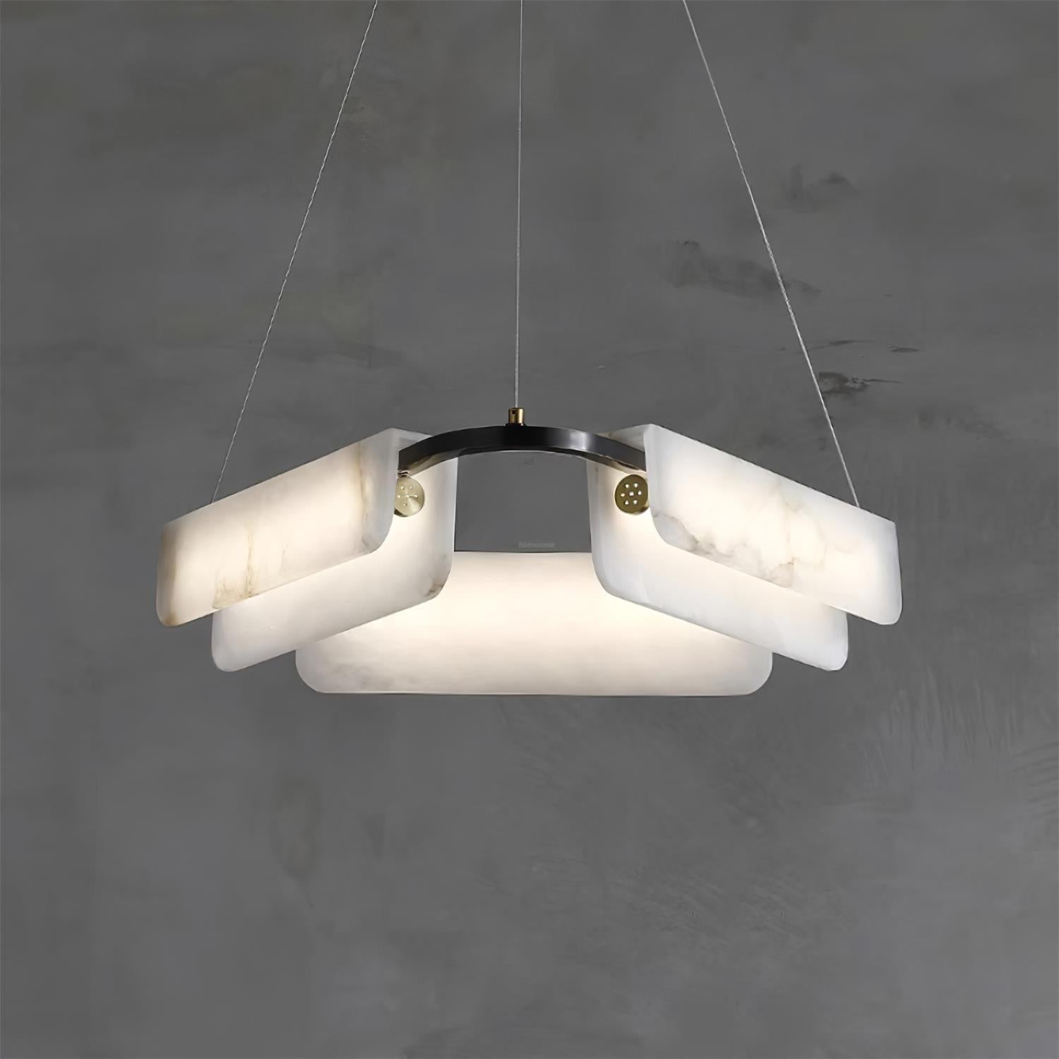 Olivia Delia Alabaster Chandelier ? 23.6▼/? 31.5▼