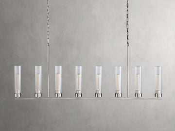 Andreas Linear Chandelier 31"W 46"W 54"W