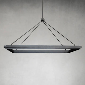 Peral Rectangular Chandelier 50"62"