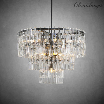 Marigan Tier K9 Crystal Round Chandelier 36''48''60''