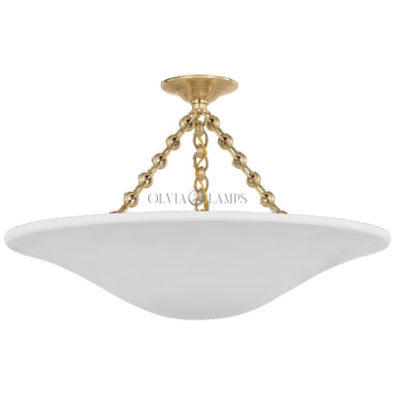 Mollino 24 Semi-Flush Mount