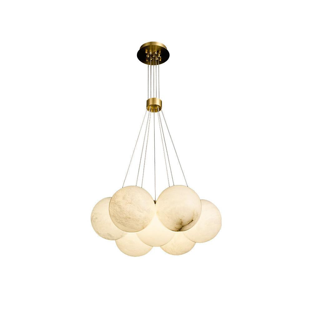 Alabaster Ceiling Pendant 7/19 Lights